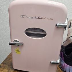 Pink Mini Fridge