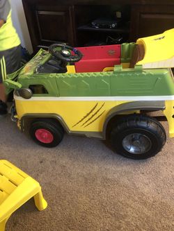 Ninja turtles car use