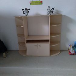 Shelf Or Four Books Or TV