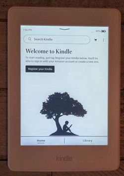White Amazon Kindle Paperwhite (7th Gen / 4GB)- Great Condition