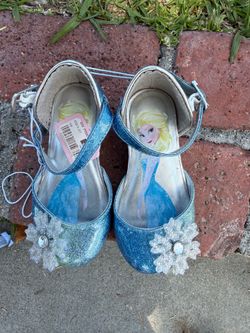 Disney frozen Elsa toddler girl shoes brand new size 6 kids