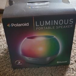 Portable Speaker With Leds