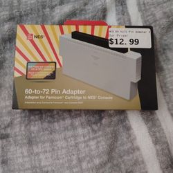 Nintendo Entertainment System Famicom Cartridge Adapter