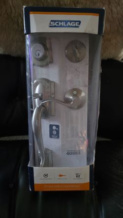 Schlage Door Lock and Handle NIB