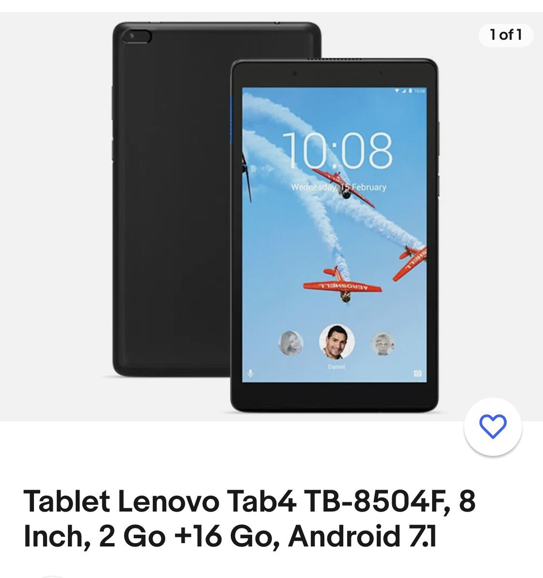 Lenovo tablet $59 NEW 