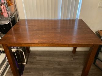 Kitchen wood table