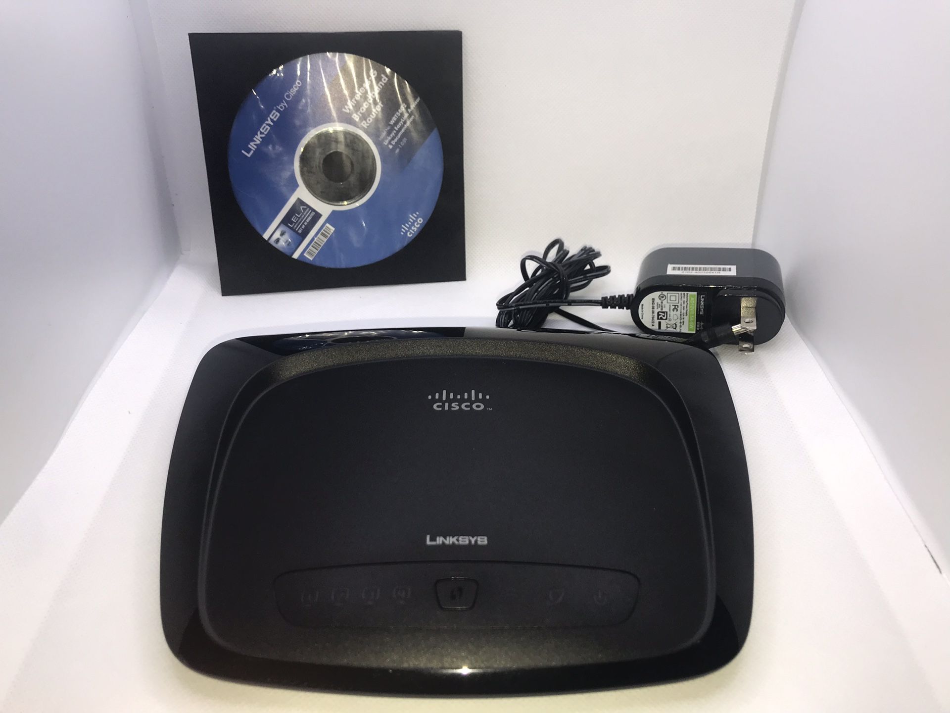 Linksys by Cisco Wireless-G Broadband Router (WRT54G2)