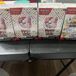 151 Booster Bundle & Prismatic Booster Bundle 