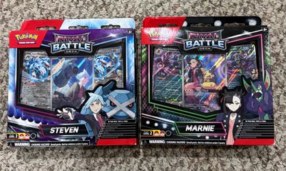 Pokémon Rival Battle Deck Steven & Marnie Bundle
