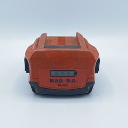 HILTI B22 3.0Ah Li-ion Cordless Battery Used TESTED WORKS 