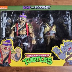 NECA Bebop And Rocksteady 2pk New Version Target Haulathon