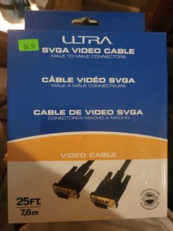 25 FT Video Cable