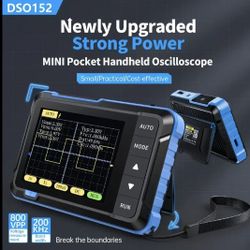 Handheld Digital Oscilloscope – 200kHz | 2.5MS/s | Portable USB‑Powered (New)