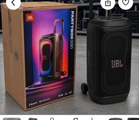 JBL PartyBox 330 Portable Wireless Party Speaker, 280W RMS Bass Power, AI Sound Boost Bluetooth 6.0 Mobile Outdoor Party Loudspeaker