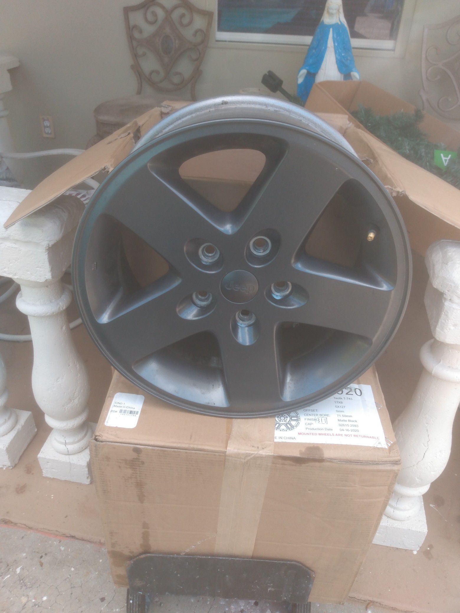 Jeep wheels the anthracite series