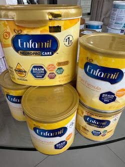 6 latas de fórmula x 40$