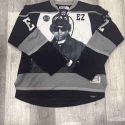 Eazy E NWA Vintage Post Game Rap Hockey Jersey 