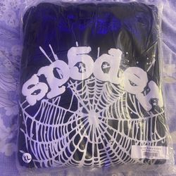 Sp5der OG Web Hoodie Black