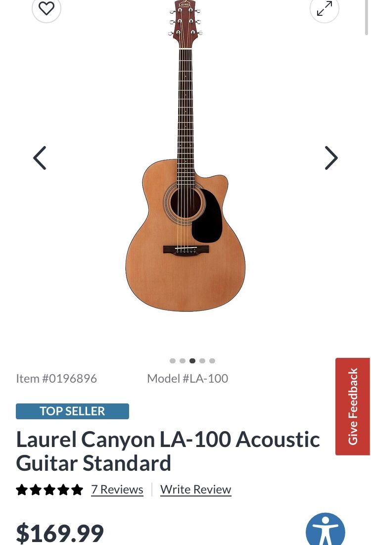 Acoustic Guitar w/case 