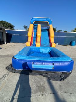 Water slide/resbaladilla de agua