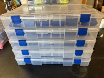 Cabela's Plastic Tackle Boxes – Set of 5