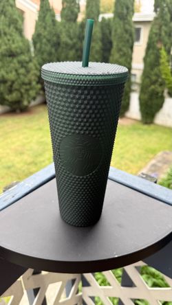 Starbucks Jelly Studded Tumbler Matte Dark Green 24 oz