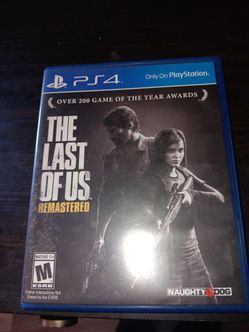 PS4 The Last Of Us Remastered.
