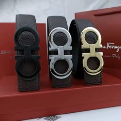designer belt with box