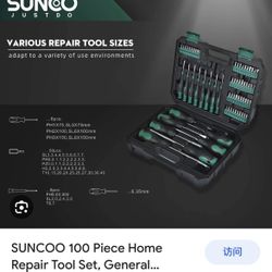 SUNCOO 65-piece household toolset