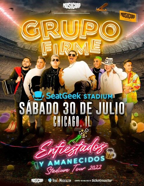 Grupo Firme Sec 109 Fila 13 $400