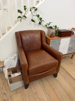 Leather chair