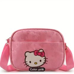 Hello Kitty Pink Crossbody Bag