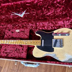 fender custom shop telecaster heavy relic