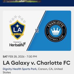 LA Galaxy v. Charlotte FC