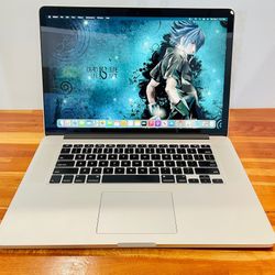 Apple MacBook Pro 2015 2.8Ghz i7 16GB RAM 500GB SSD OS Monterey Fully Functional