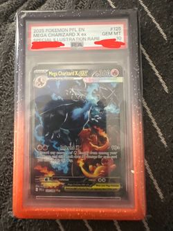 Mega Charizard X ex PSA 10 Gem Mint Pokémon Card