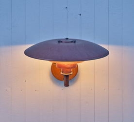 Louis Poulsen, PH 4 ½ - 3 Outdoor Wall Lamp / each.
