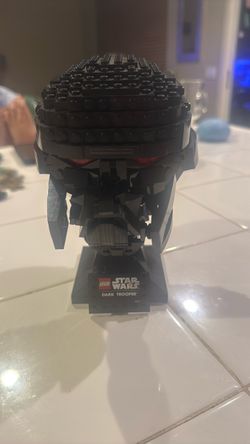 LEGO Star Wars Dark Trooper Helmet Build