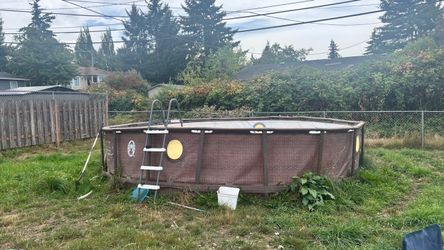 Coleman pool and pool pump plus more