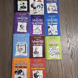 diary of a wimpy kid books 