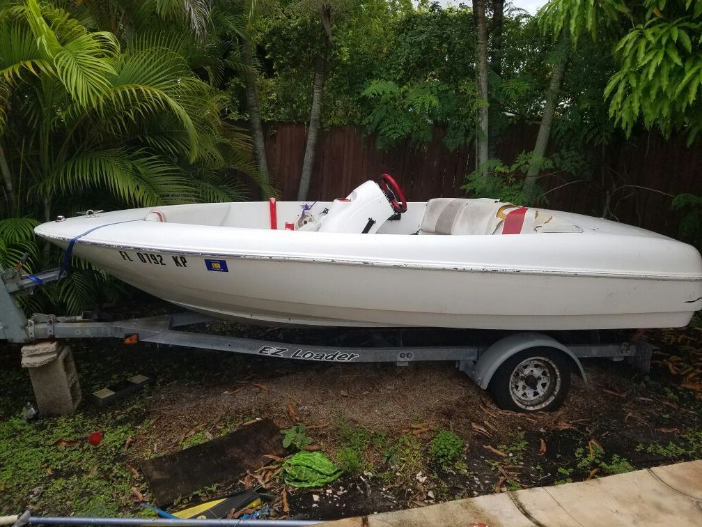 Omc turbojet 115hp with 17" sunbird