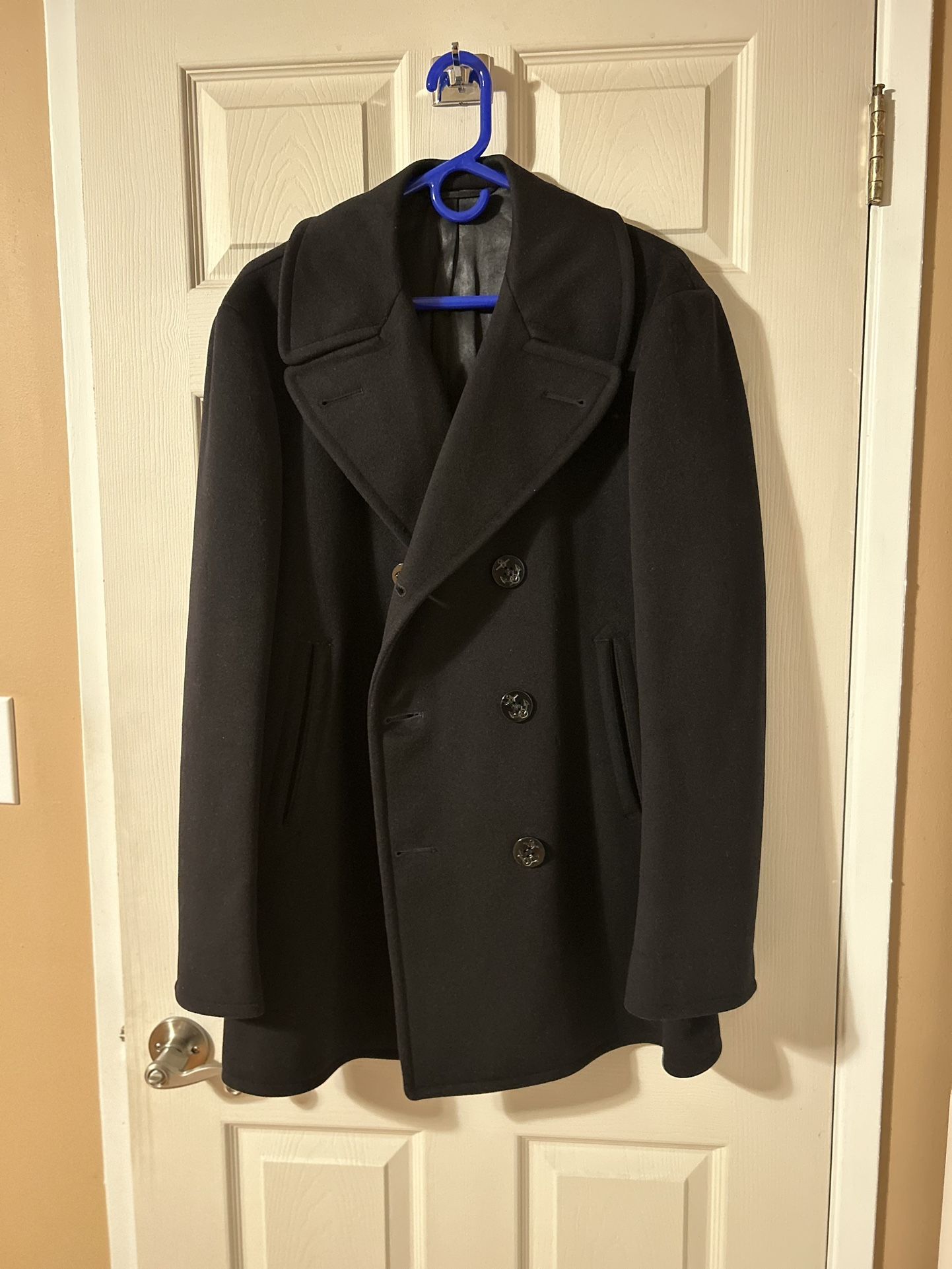 U.S.Navy Pea coat men's size 40R Original