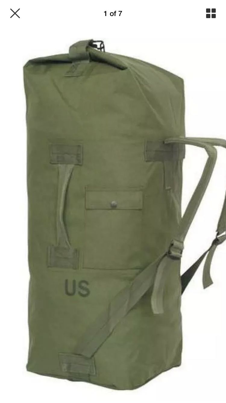 US Military Duffle Bag