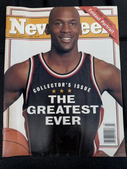 1993 Newsweek Collector’s Issue Of Michael Jordan 