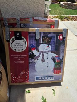 Snowman 6ft led