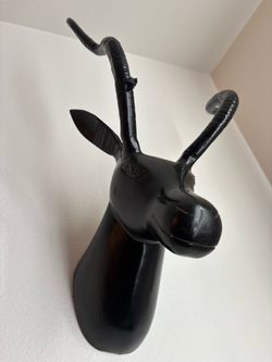 Metal decorative Deer head
