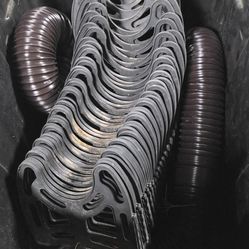 RV Sewer Hose Bundle – Camco RhinoFLEX 15’ Kit + Sidewinder Supports + Extra Hoses – Like New