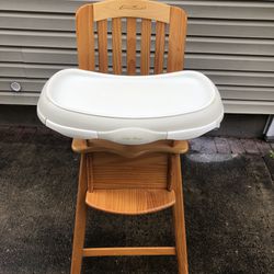Eddie Bauer Solid Wood High Chair