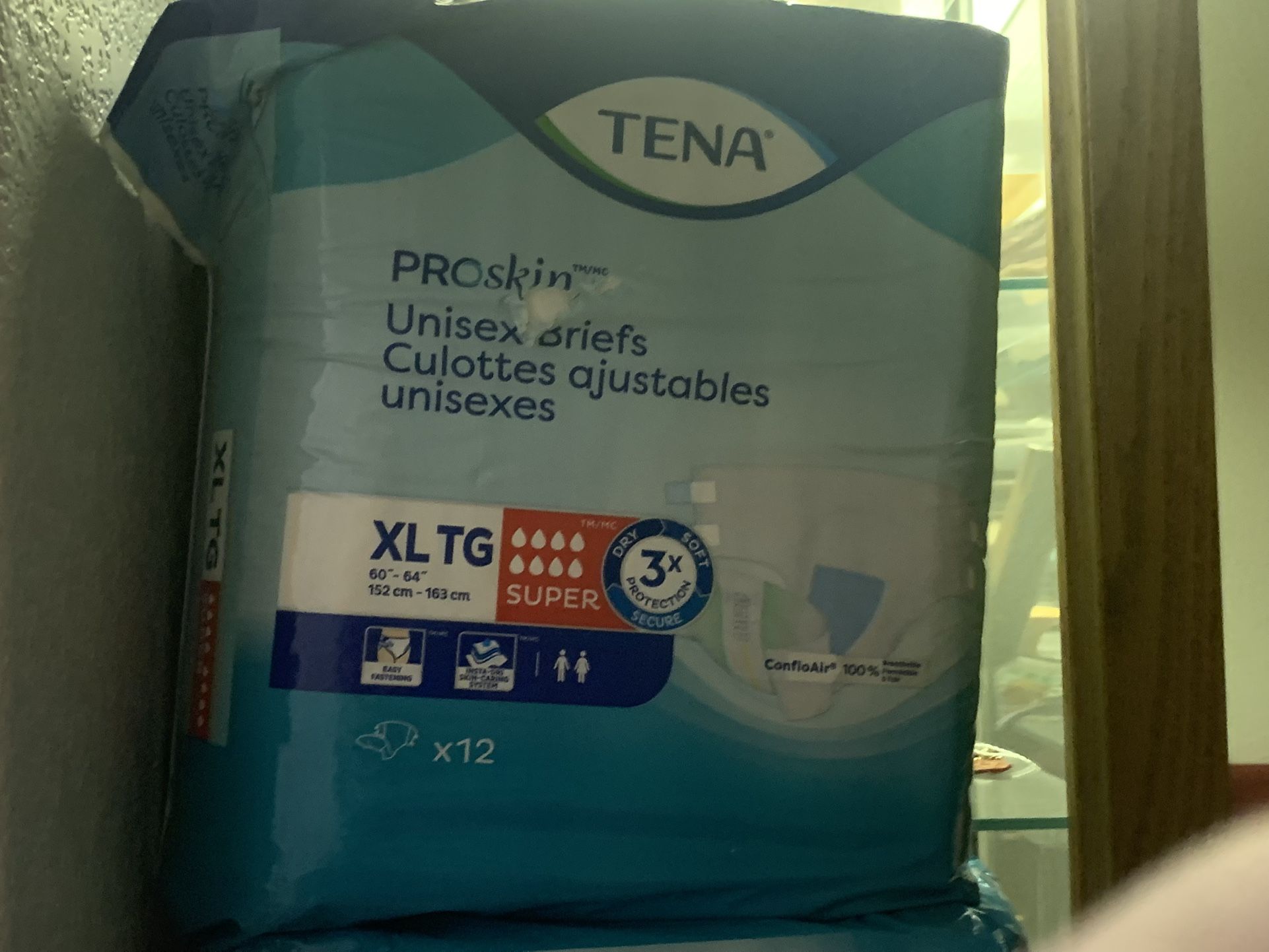 Tena Adult Diapers 12 Pack