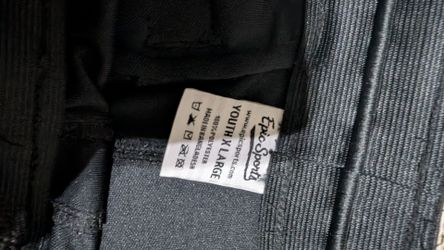 Youth xl black baseball/softball pants